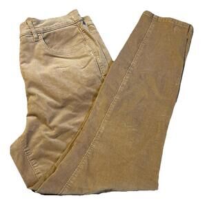 LOFT Women’s Brown Corduroy Straight Leg Pants Size 10 Casual Office Mid